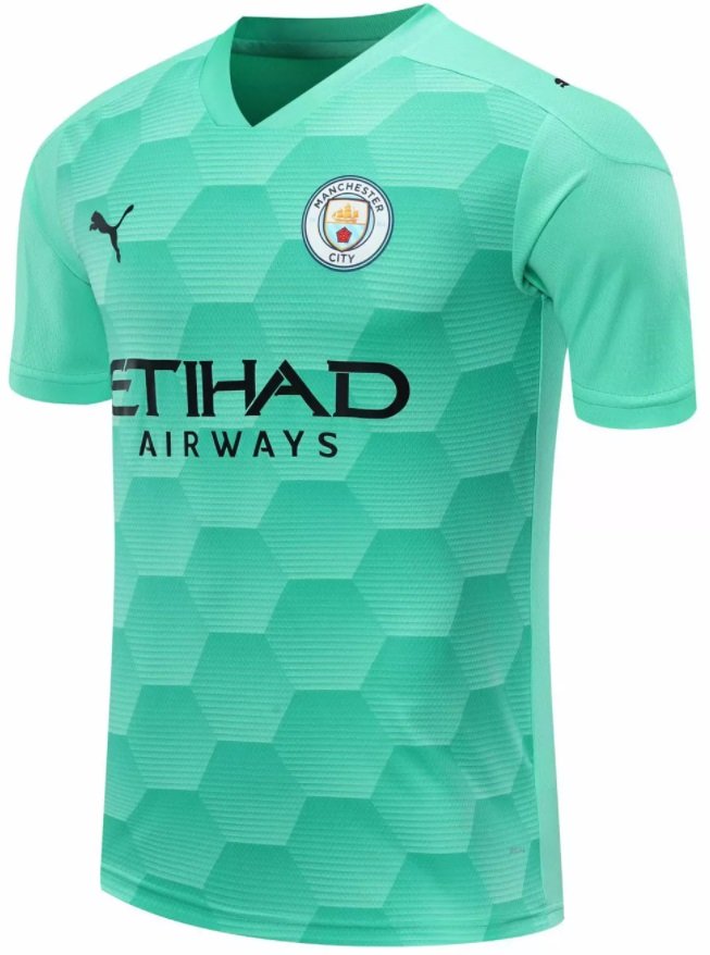  Camisa oficial Puma Manchester City 2020 2021 I  Goleiro 